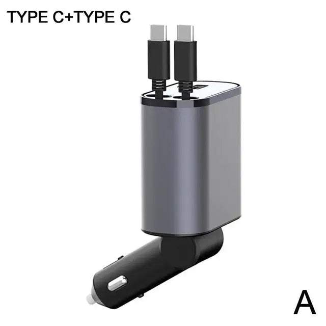 Chargeflow Retractable Car Charger