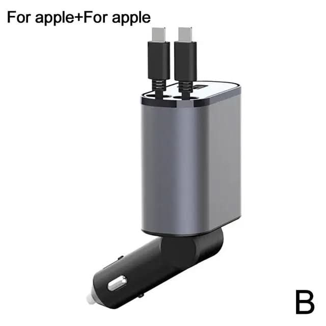 Chargeflow Retractable Car Charger