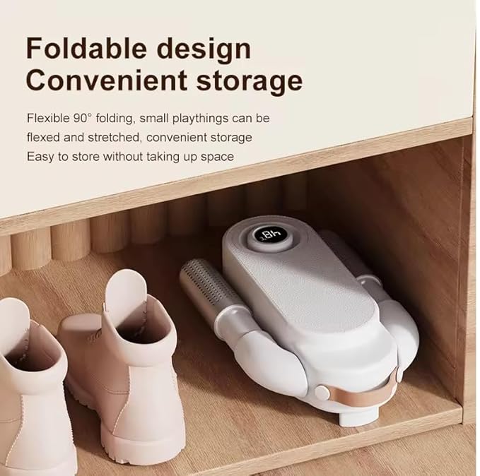 Portable And Foldable Shoe Dryer