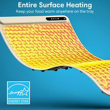 Adjustable Food Warming Tray